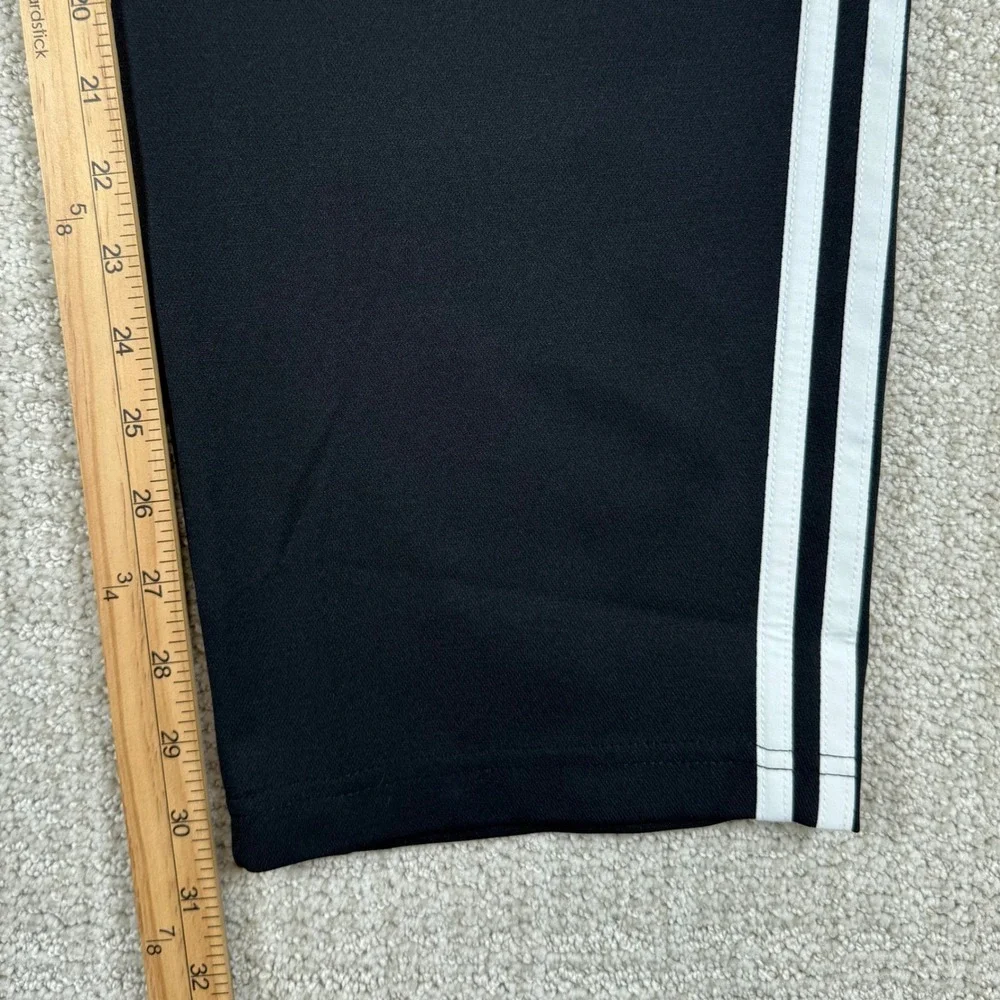 NEW Adidas Mens Large Black White Golf Track Pants ADVR0957